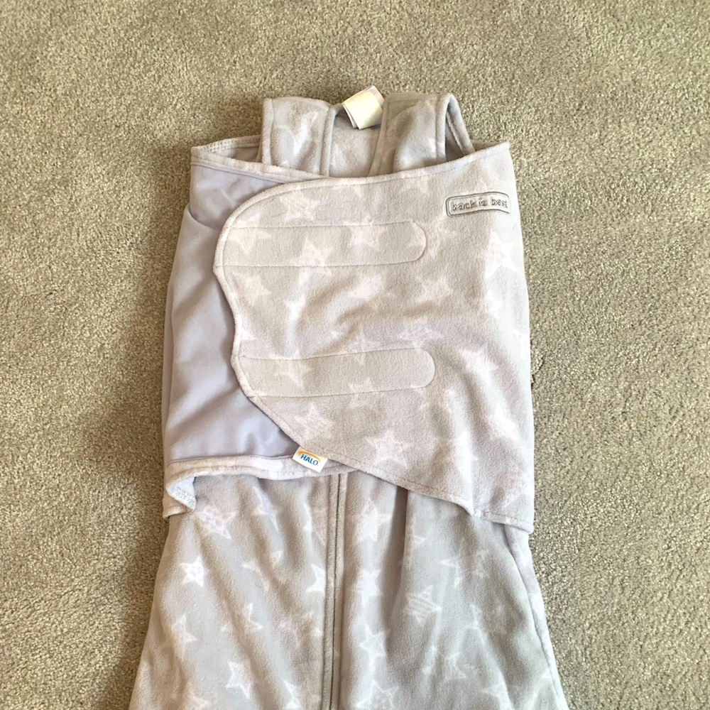 Halo Fleece sleep swaddle sack